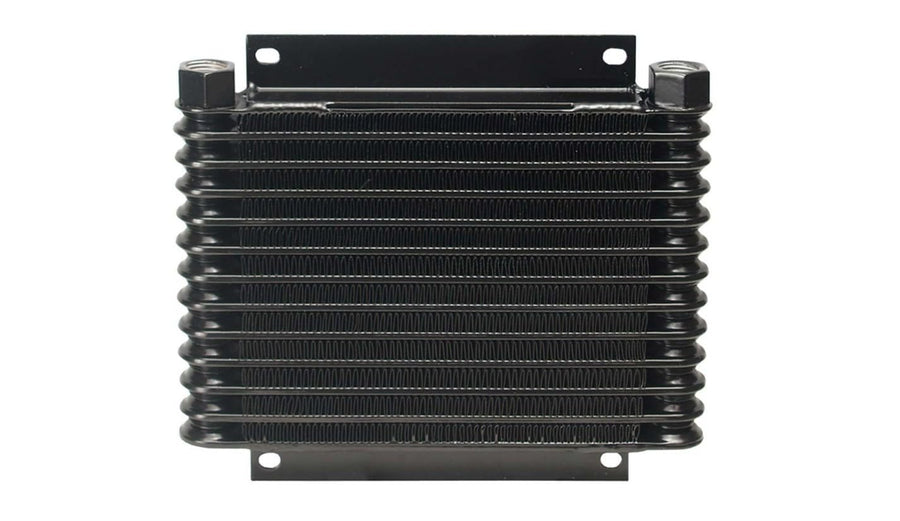 Derale Series 9000 13613 Plate and Fin Transmission Oil Cooler,Black