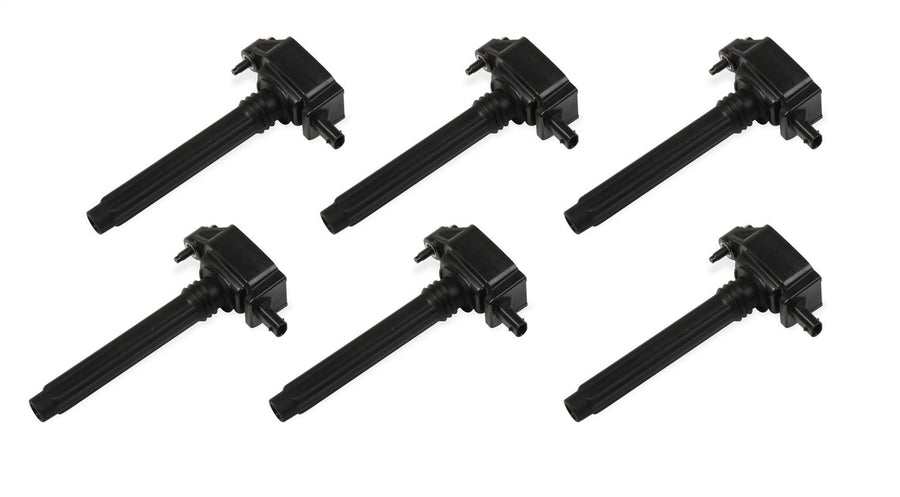 Blaster Series MSD 827363 Ignition Coils, Black, 6-pack