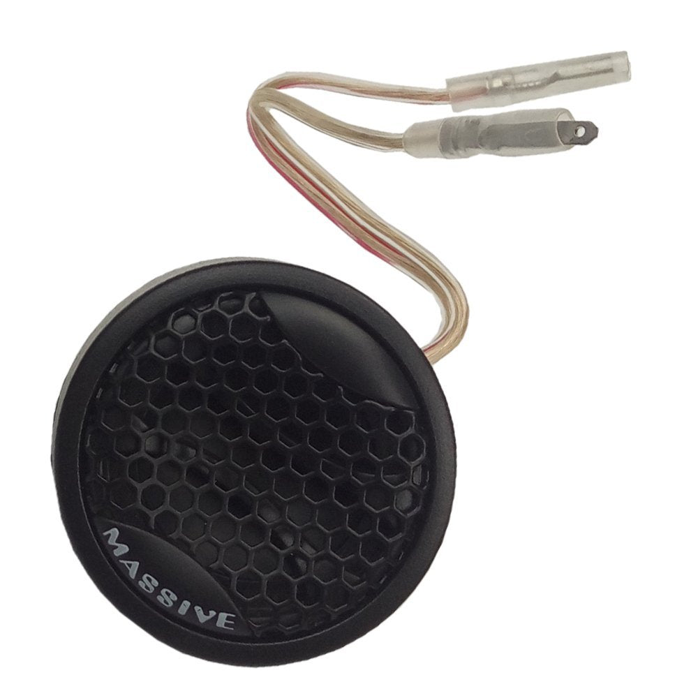 FK6 Massive Audio | 6.5" 2-Way Coaxial Speakers – 75W RMS / 150W Peak, 4 Ohm Car Audio Upgrade with Shallow Mount Design