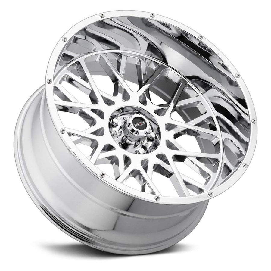 412 Rocker VISION 20x9 Off-Road Chrome Wheel 5x5.5 (12mm)