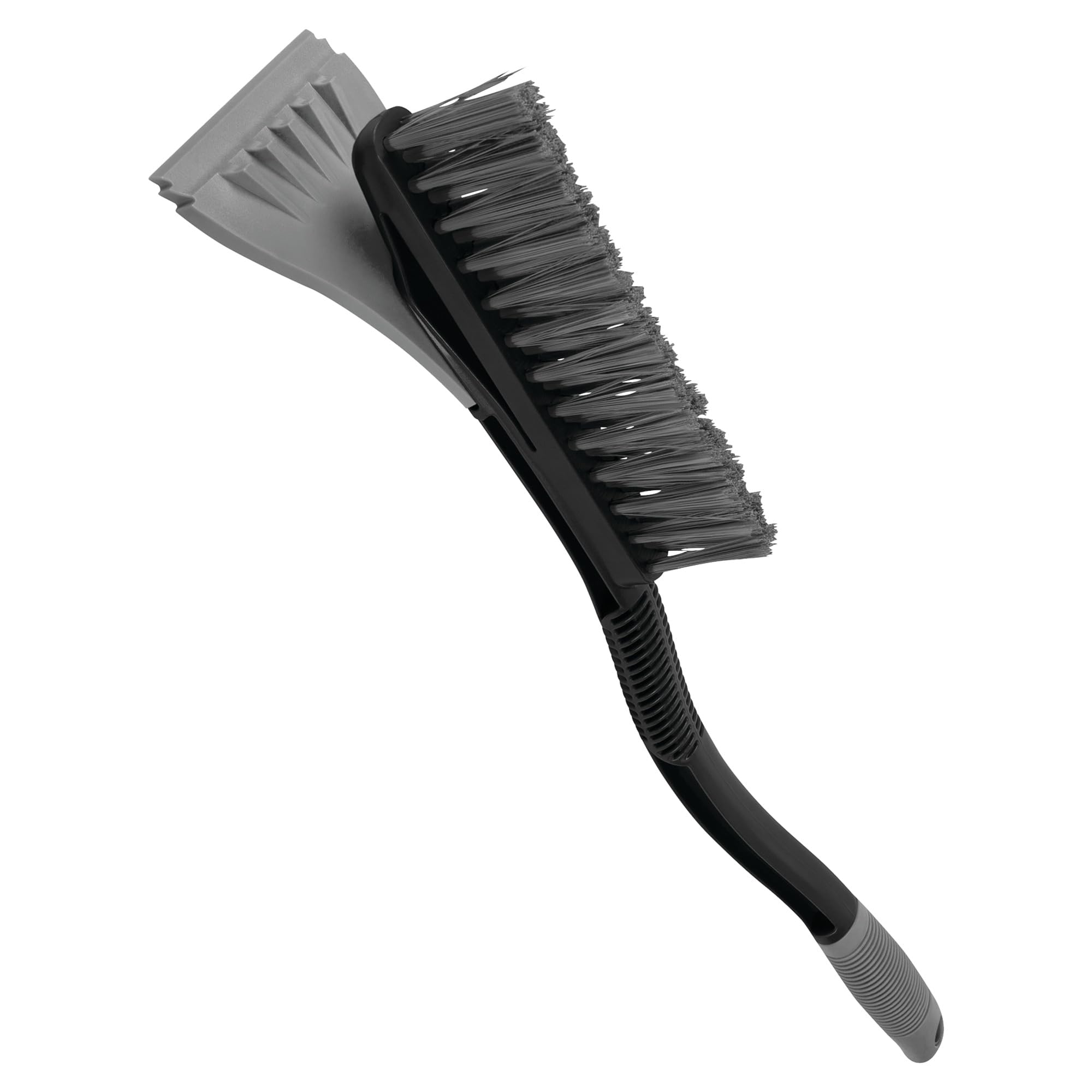 W1461 Performance Tool Ice Scraper/Snow Brush Tool - Dual-Function Winter Accessory for Easy Removal of Ice and Snow from Car Windshields and Roofs