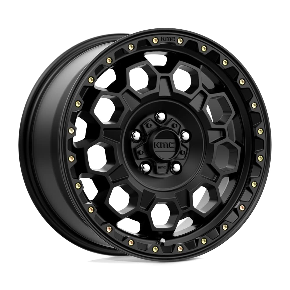 KMC 17X8 TREK 6X1205.29 20mm SATIN BLACK - KM54578077720