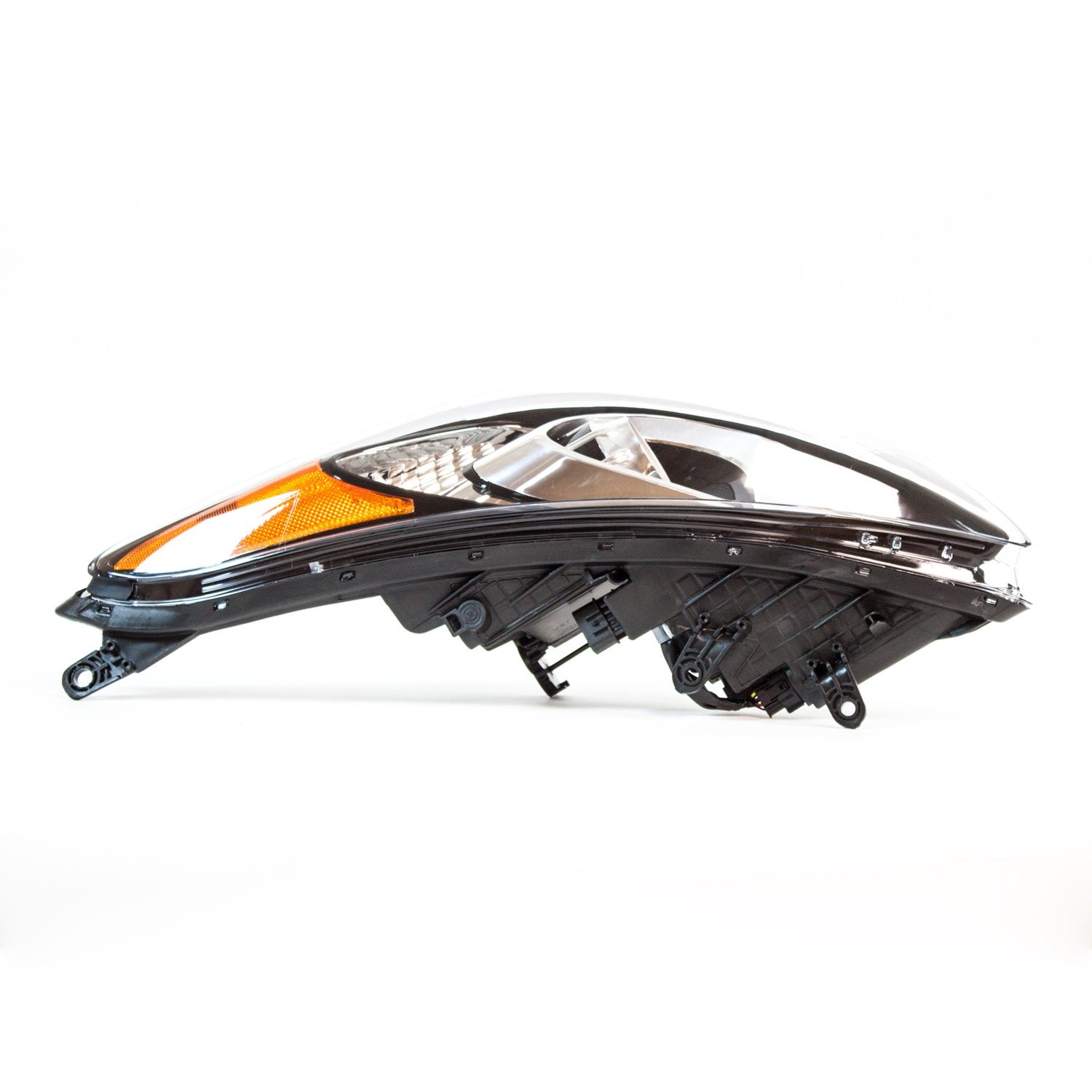 Left TYC Headlight Assembly Compatible with 2013-2017 Hyundai Elantra