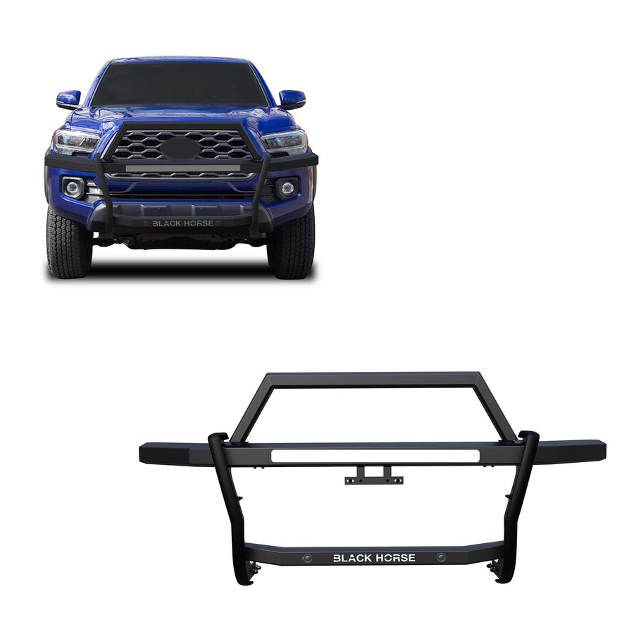 Rambler Black Horse Grille Guard Modular Compatible with 2010-2024 Toyota 4Runner-RAGT20