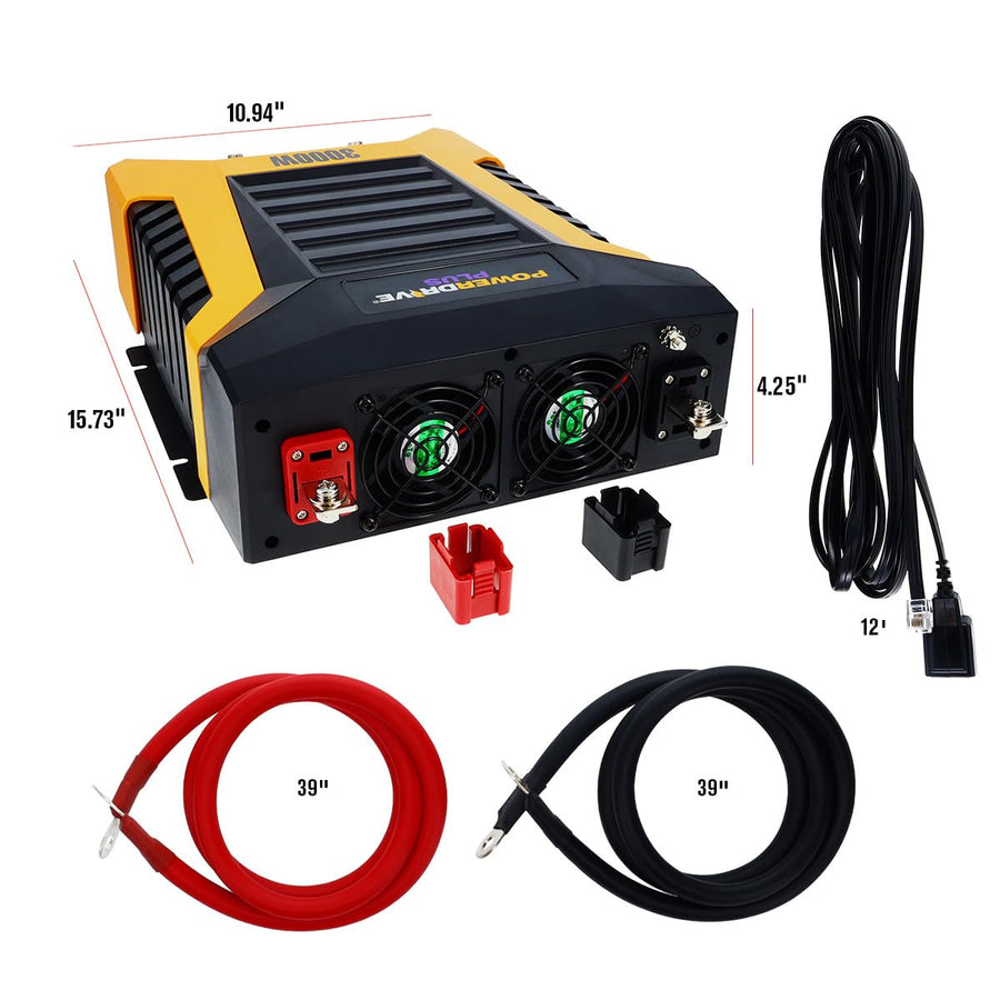 3000 Watt PowerDrive PWD3000P Inverter with Bluetooth Technology