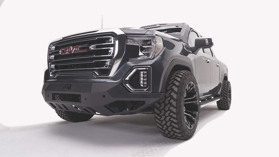 Sierra 1500 19-C Vengeance Front Sensor Bumper with No Guard Bare
