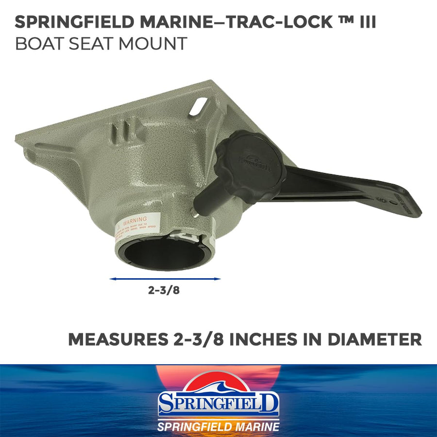 3100031-L1 Springfield Trac-Lock Pedestal Swivel - Locking, 2-3/8", 20 Pack