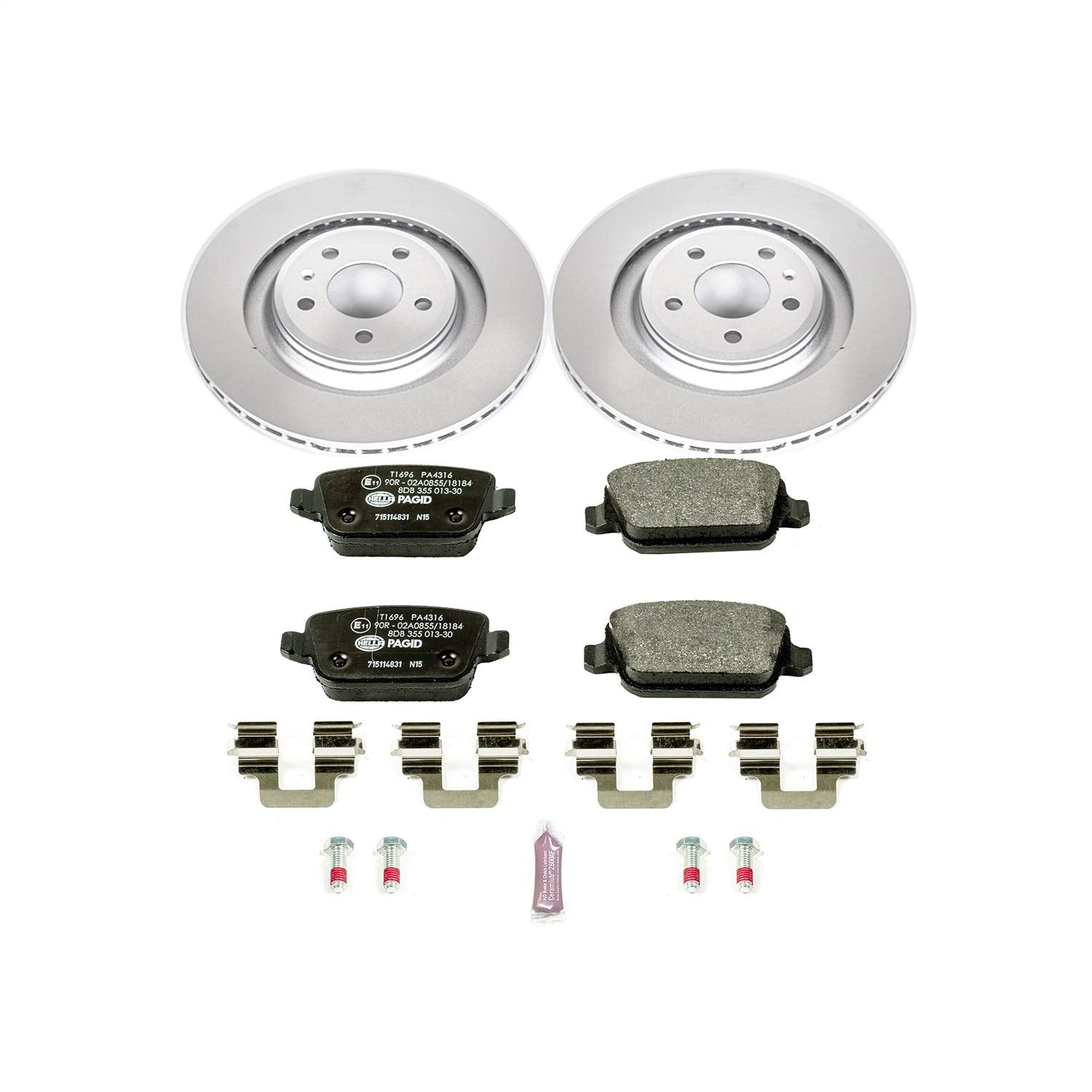Euro-Stop Brake Kit Power Stop ESK5341 For Volvo S80 2007-2008 [Model Specific]