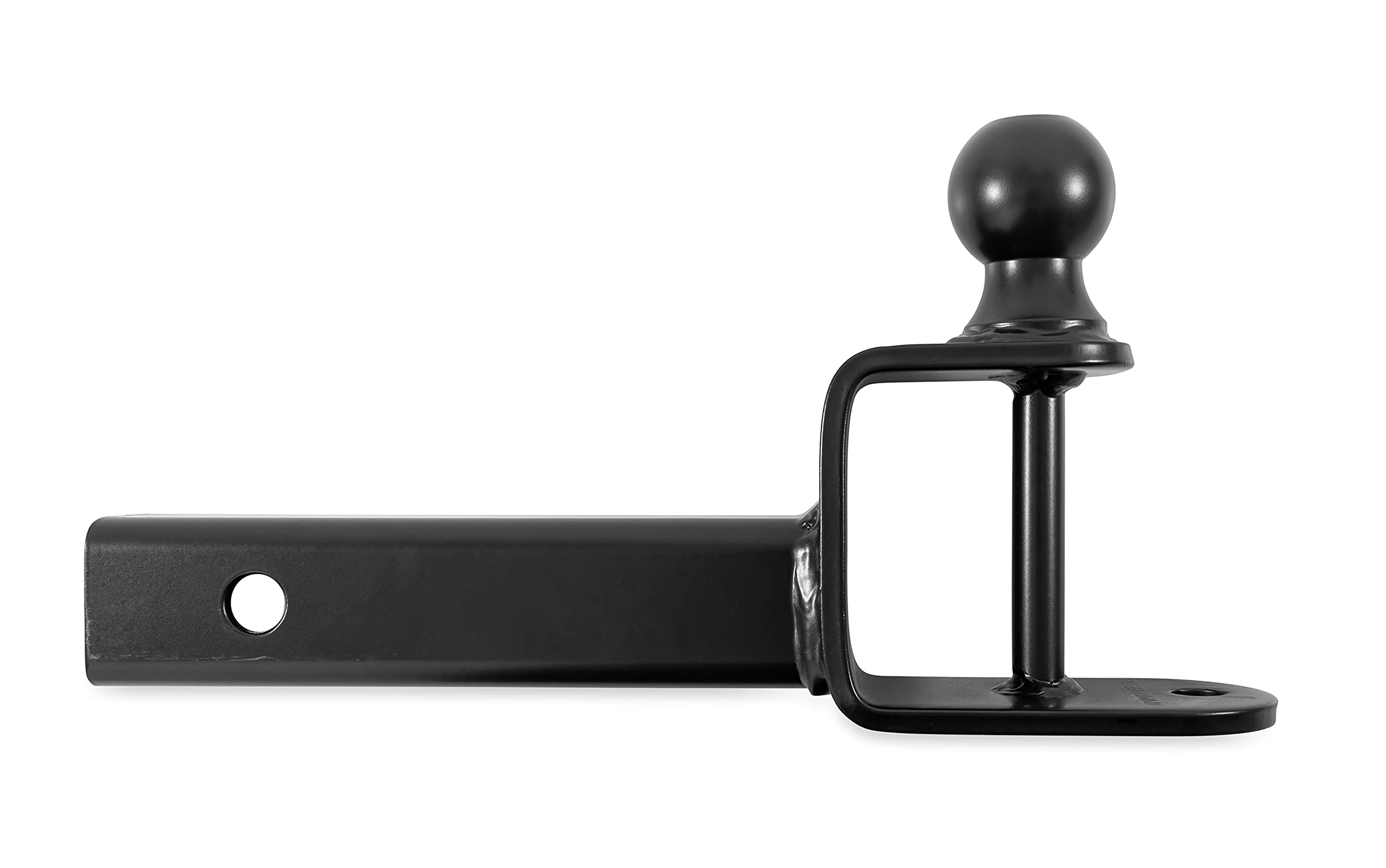 Boar Black UTV ATV Multi-Hitch - Features 2” Hitch Ball, 2” Shank - 9” (L) Shank - Hitch Ball has 2” Rise & Rated for 2,000lbs - Use w/Utility Trailers, Tow Straps & Other ATV Accessories (66081)