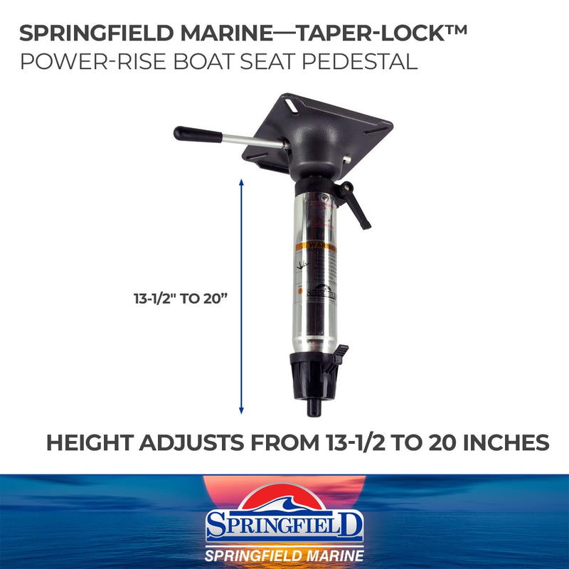 Locking Springfield Power Rise Sit Down Pedestal 1601002-L