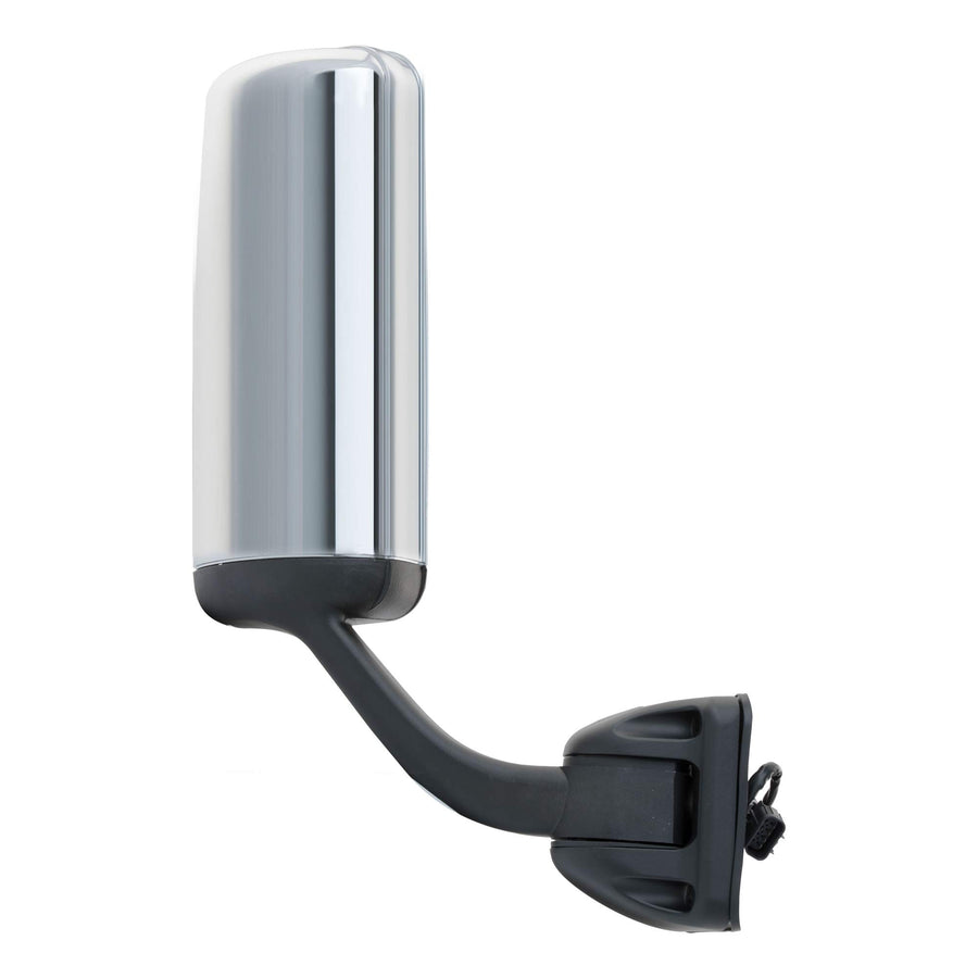 612166 Retrac 7 x 18-Inch Motorized Dual-Vision Heated Pedestal-Mount Passenger-Side West Coast Mirror Assembly, Black ABS Plastic