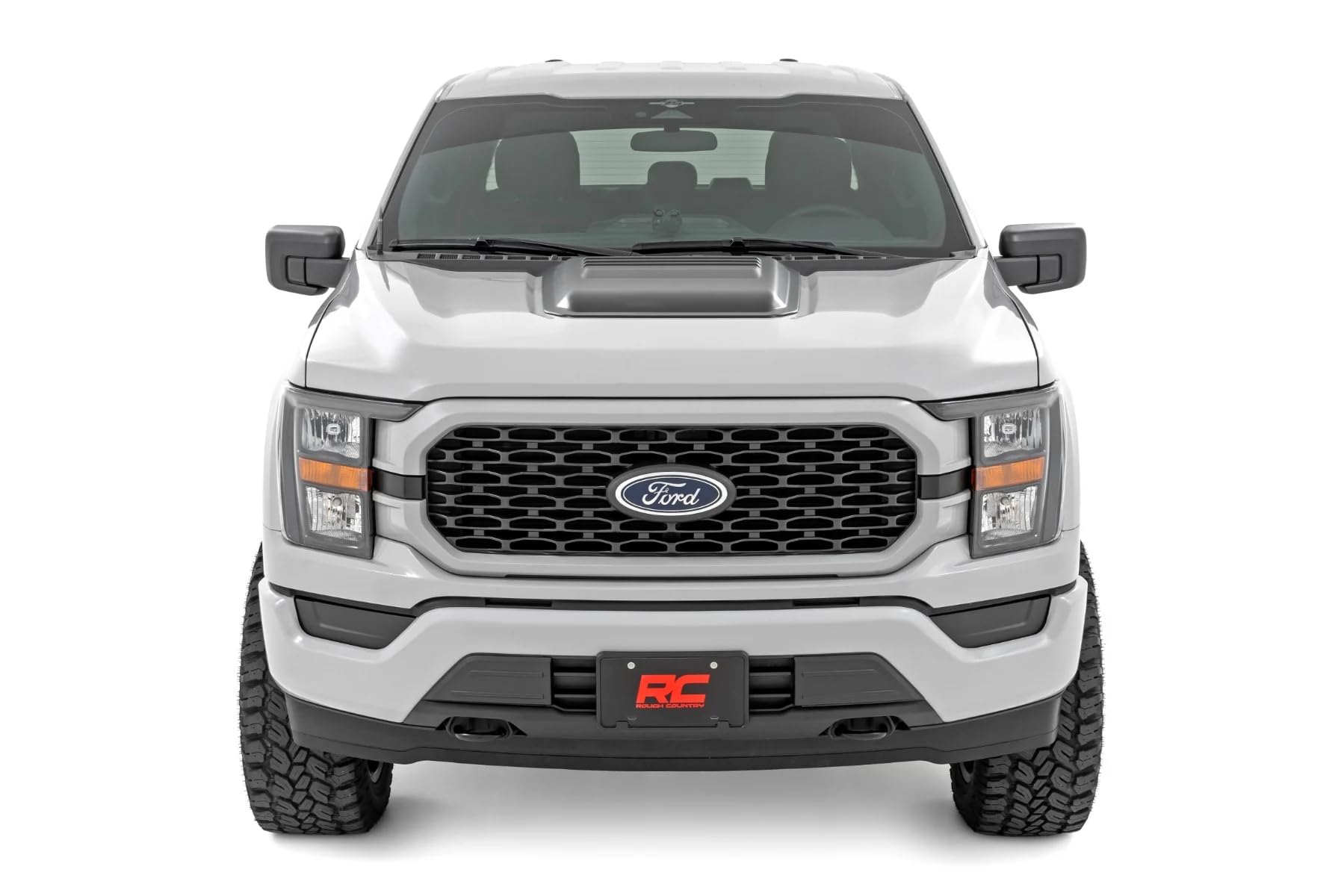 Hood Scoop Rough Country for 2021-2024 Ford F-150 2WD/4WD - HS30010