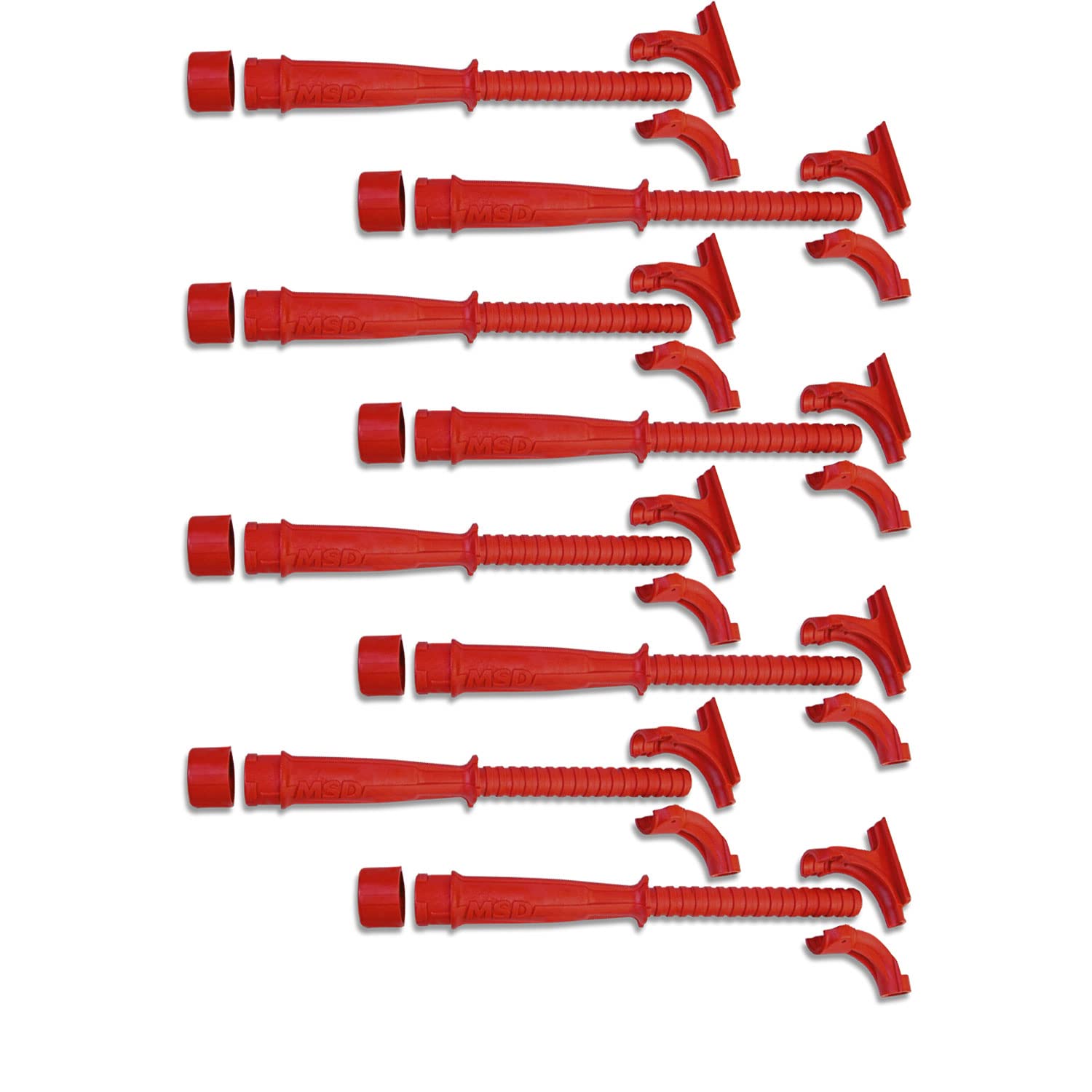 Hemi Tubes, MSD Pro Mag 34759 Red