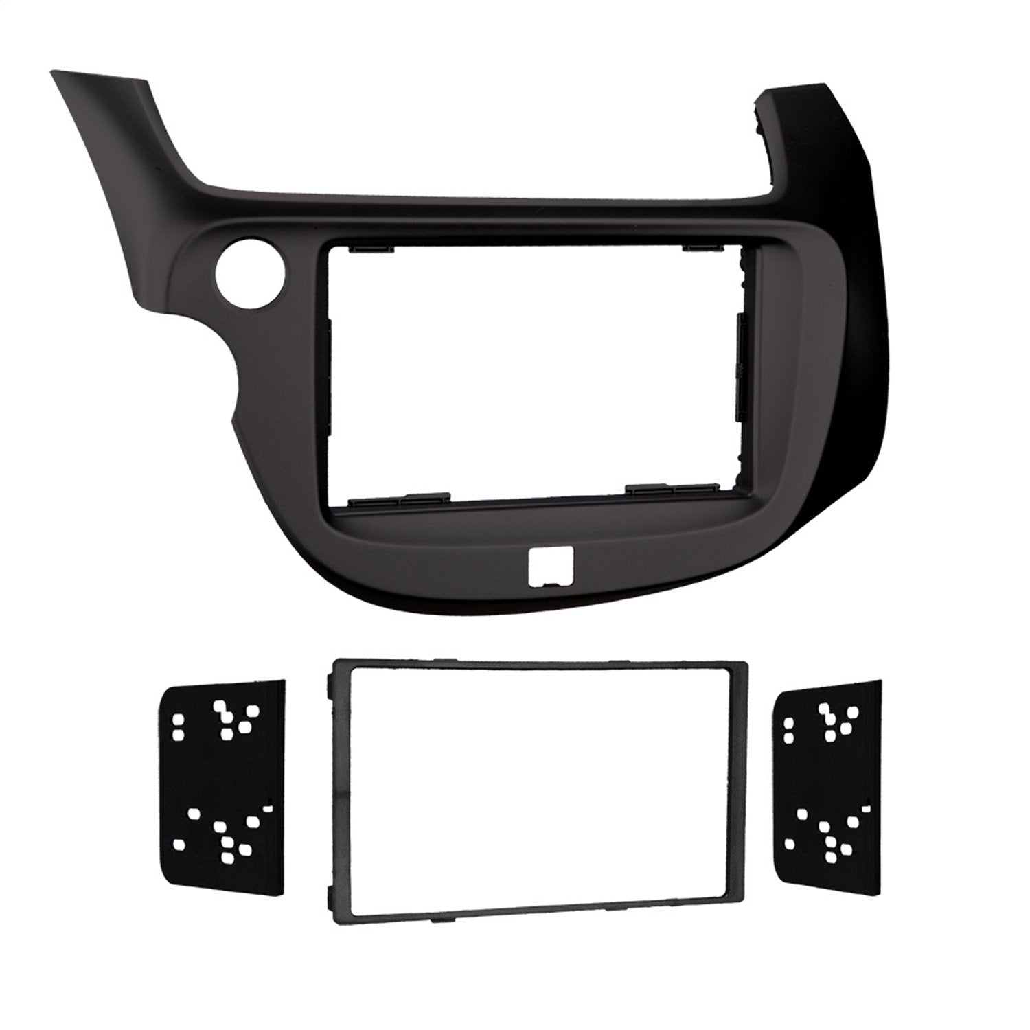 Double-DIN Metra Electronics Dash Kit for Honda Fit 2009-13, (Black)