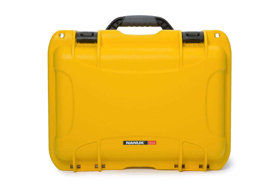 Waterproof Nanuk 918 Hard Carrying Case Empty - Yellow
