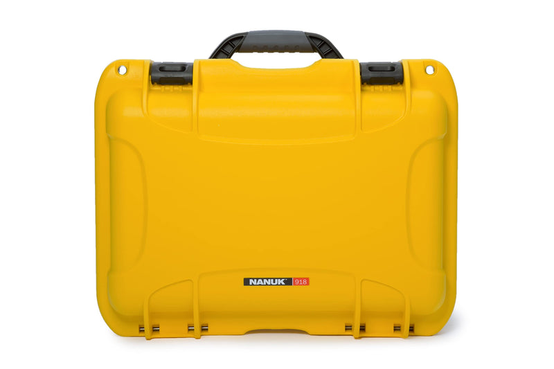 Waterproof Nanuk 918 Hard Carrying Case Empty - Yellow