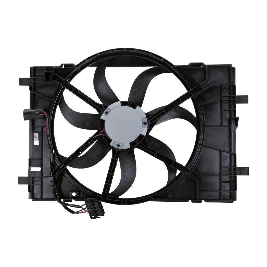 Cooling Fan Assembly TYC 621400 Compatible with 2006-2009 Ford Fusion, Black