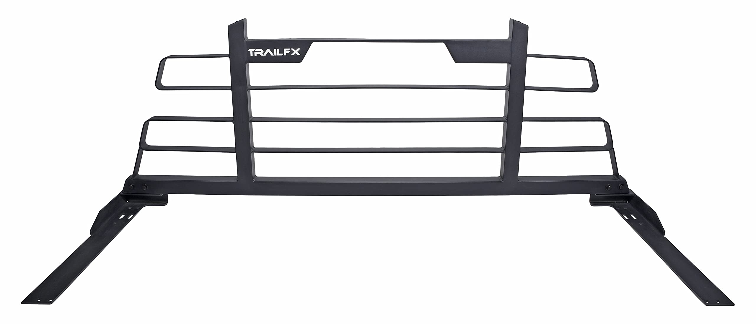 Trailfx Headache Rack Black Matte Powder-Coated Steel Frame Fits 2009–2020 Ford F-150 with Universal Mounting Kit Installation Not Compatible with Cross Bed Tool Box HR001B