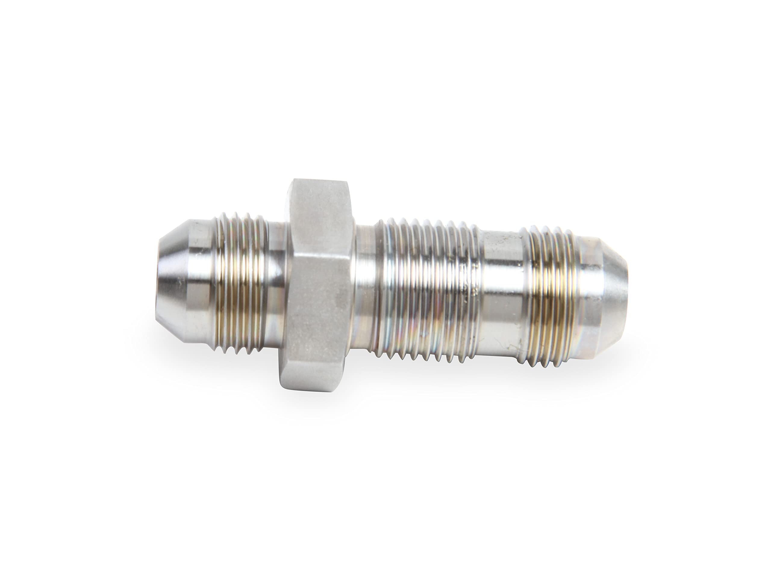 SS983206ERL Earl's Straight -6 AN Bulkhead - Stainless Steel