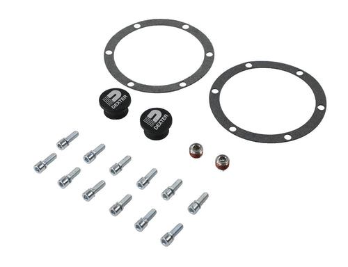 Complete Service Kit K71-187-00 for Dexter 021-259-00 Fortress Aluminum Bolt-on Oil Caps Fits 9K-12K Axles