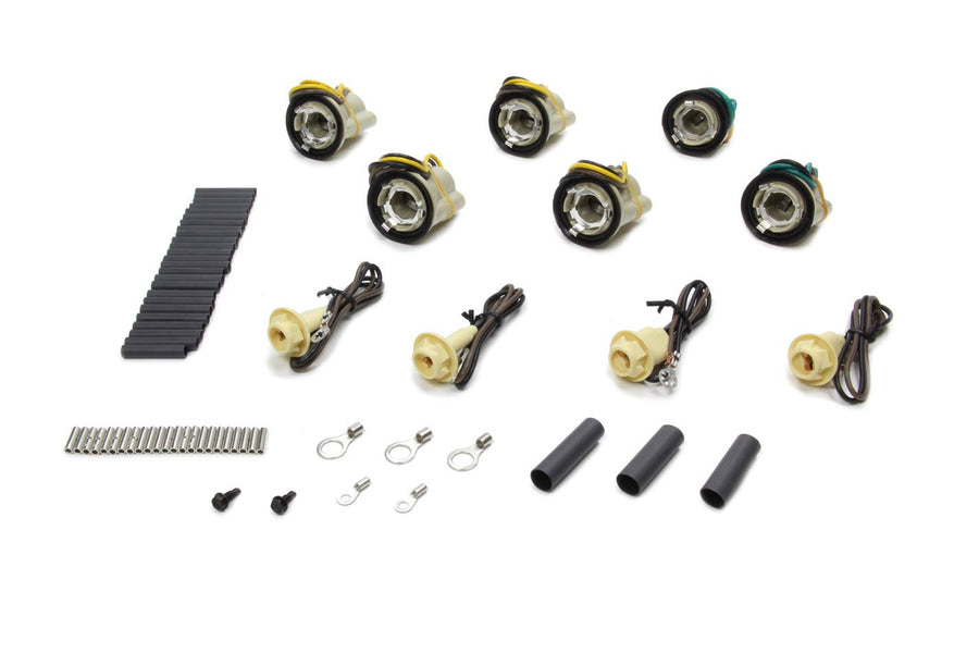 Socket Pigtail Kit Painless Performance 30350 for 1973-1980 GM Pickups with Single Round Headlights