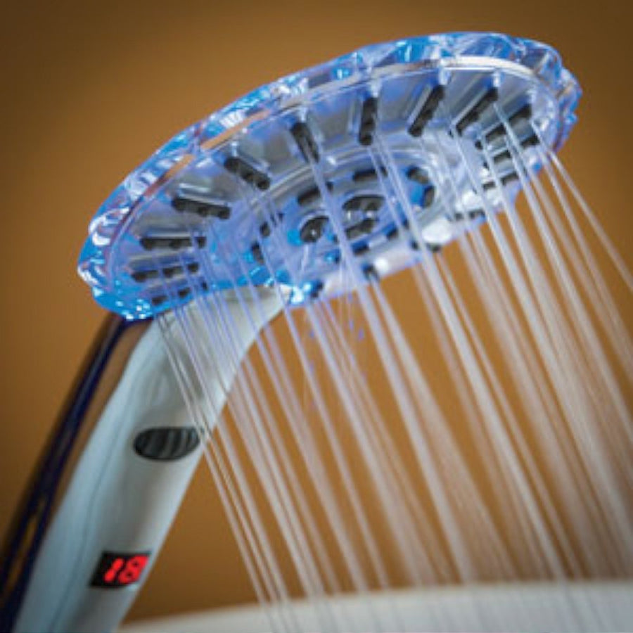 LED Chrome Shower Head Empire Brass LED-PRNSL-SHWR-HEAD-CP