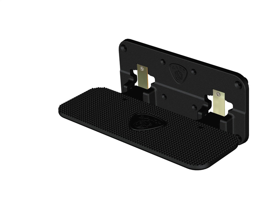 Mega Step Carr's Flat Mount - Black Powder Coat