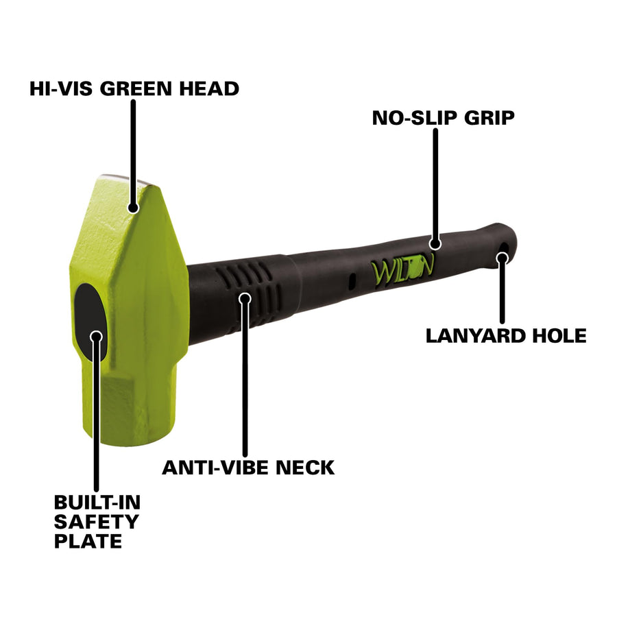 B.A.S.H Wilton 16" Cross Pein Hammer, 2 Lb Head (30216)