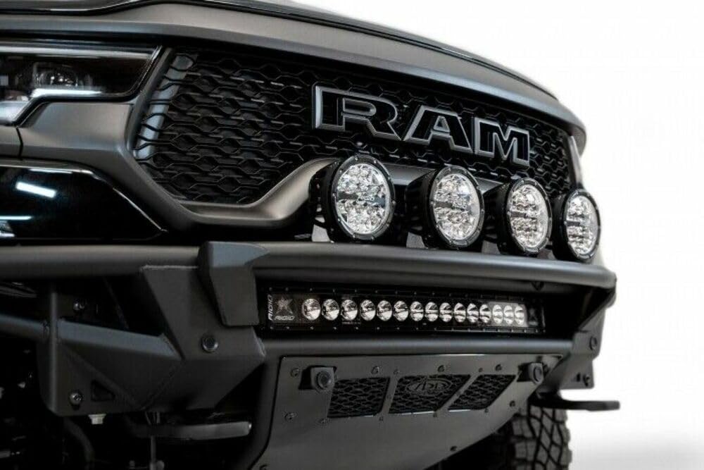 2021 Dodge RAM 1500 TRX Light Hoop Addictive Desert Designs For PRO Bolt-On Front Bumper (L6257021701NA)