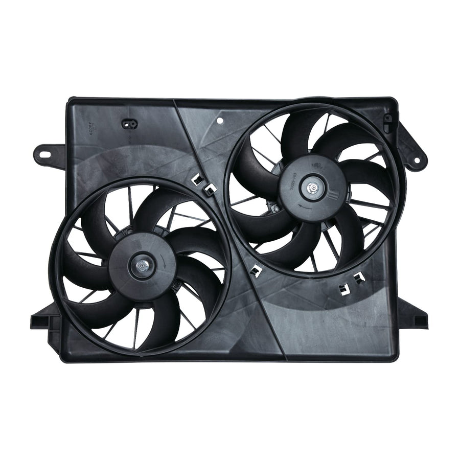 Cooling Fan Assembly TYC 621160 Compatible with 2005-2008 Chrysler 300, Black
