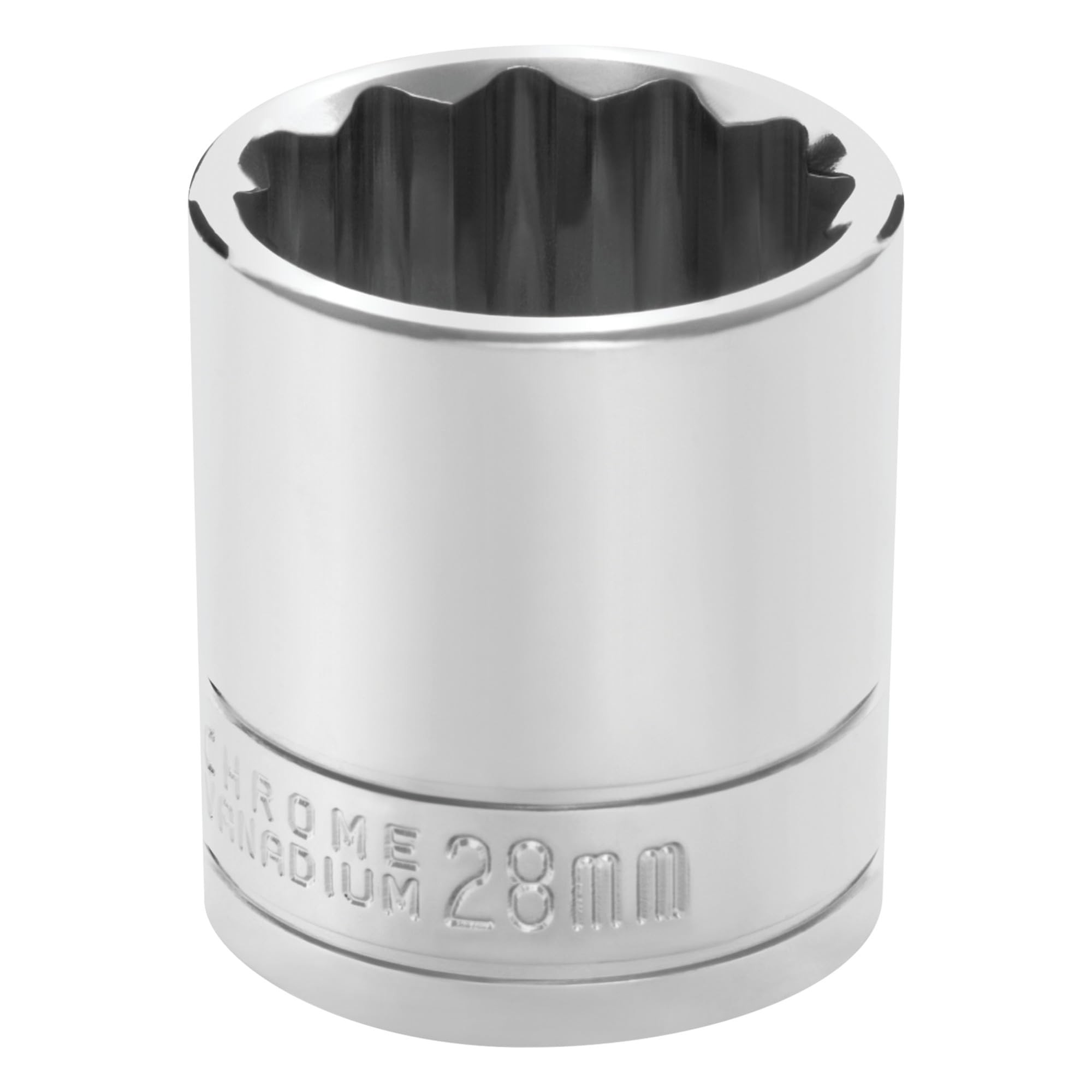 W32828 Performance Tool 1/2 Drive 12-Point Socket, 28mm