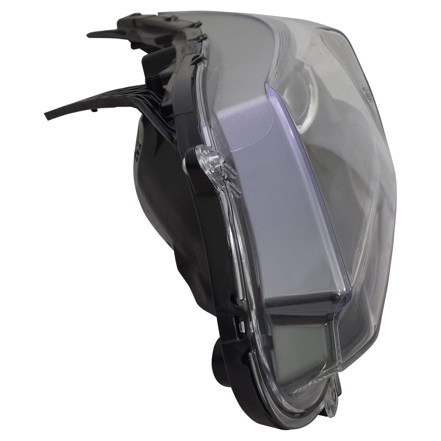 Left TYC Headlight Assembly Compatible with 2013-2015 Honda Accord
