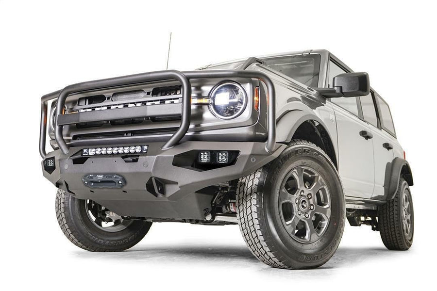 FB21-X5250-1 Fab Fours Inc. Front Replacement Bumper fits Ford Bronco