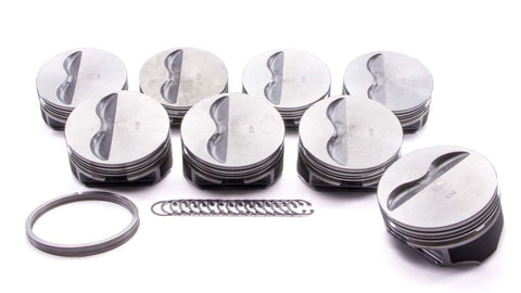 Flat Top Piston Set KB Performance 9908HC.060-5cc for Small Block Chevrolet