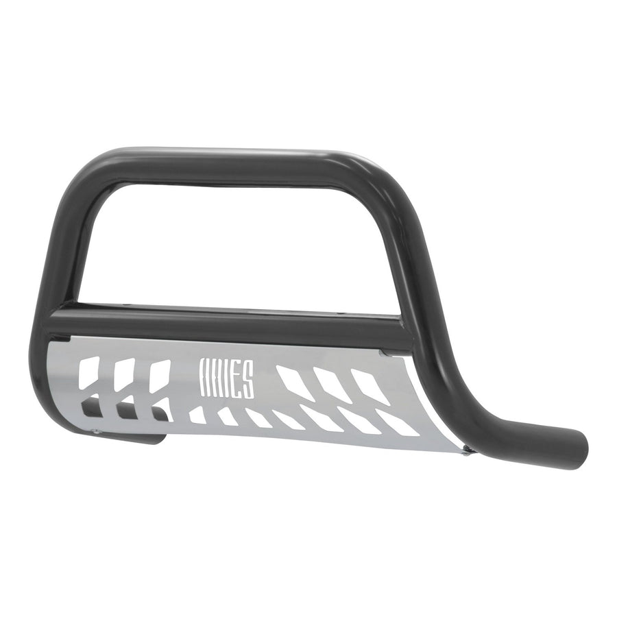 3-Inch ARIES Black Steel Bull Bar, No-Drill, Select Toyota 4Runner