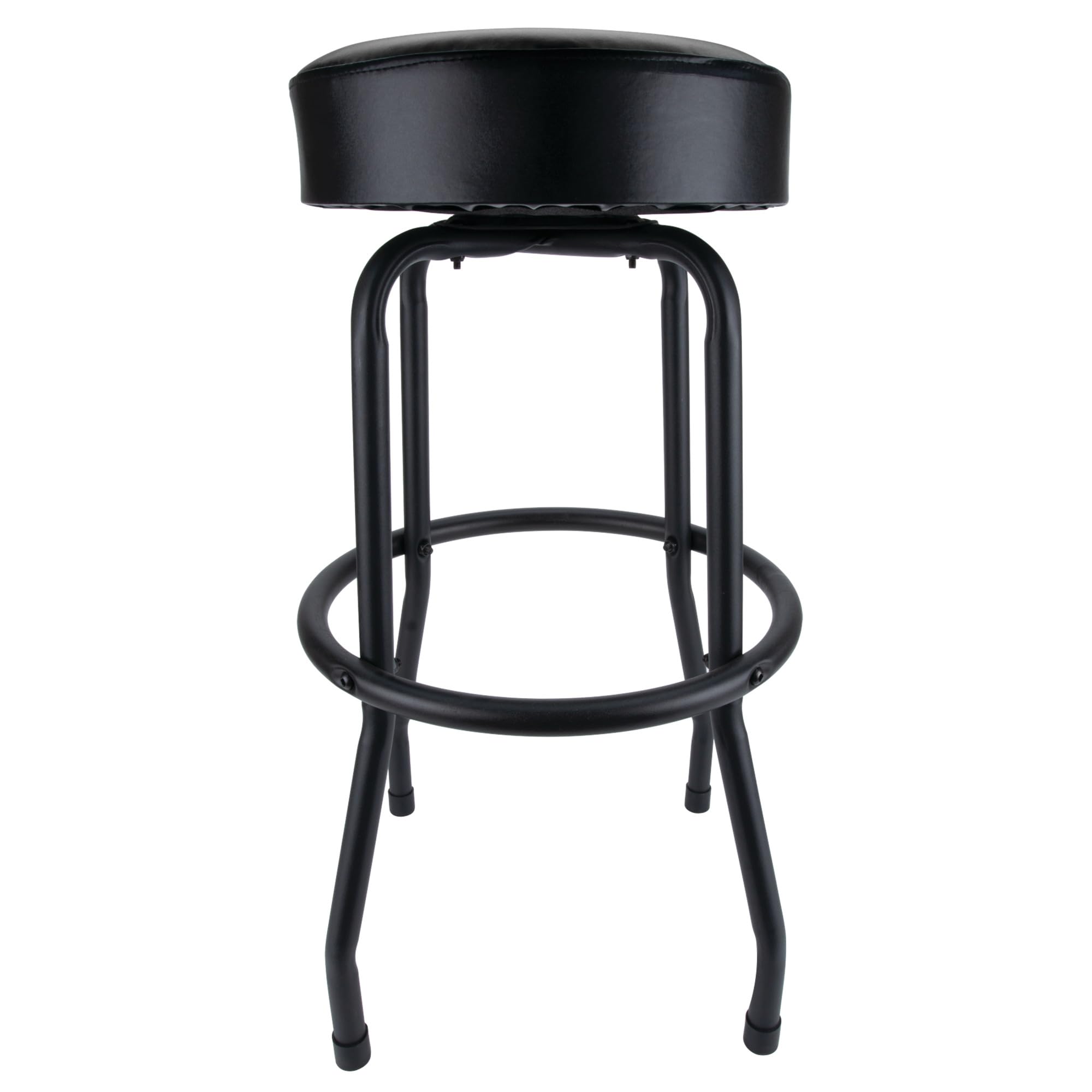 W85010 Performance Tool Swivel Seat Bar Stool for Mechanic Garages and Workshops, Black, 0.6x9.8x5.8-Inches