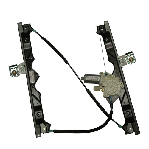 Power Window Motor and Regulator Assembly TYC 660430 Front Left-Side Compatible with 2006-2010 Jeep Grand Cherokee