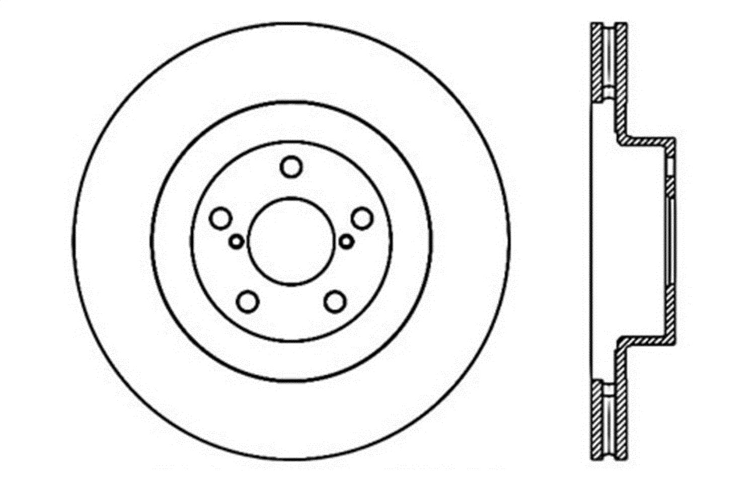 Brake Rotor StopTech (128.47018CL)