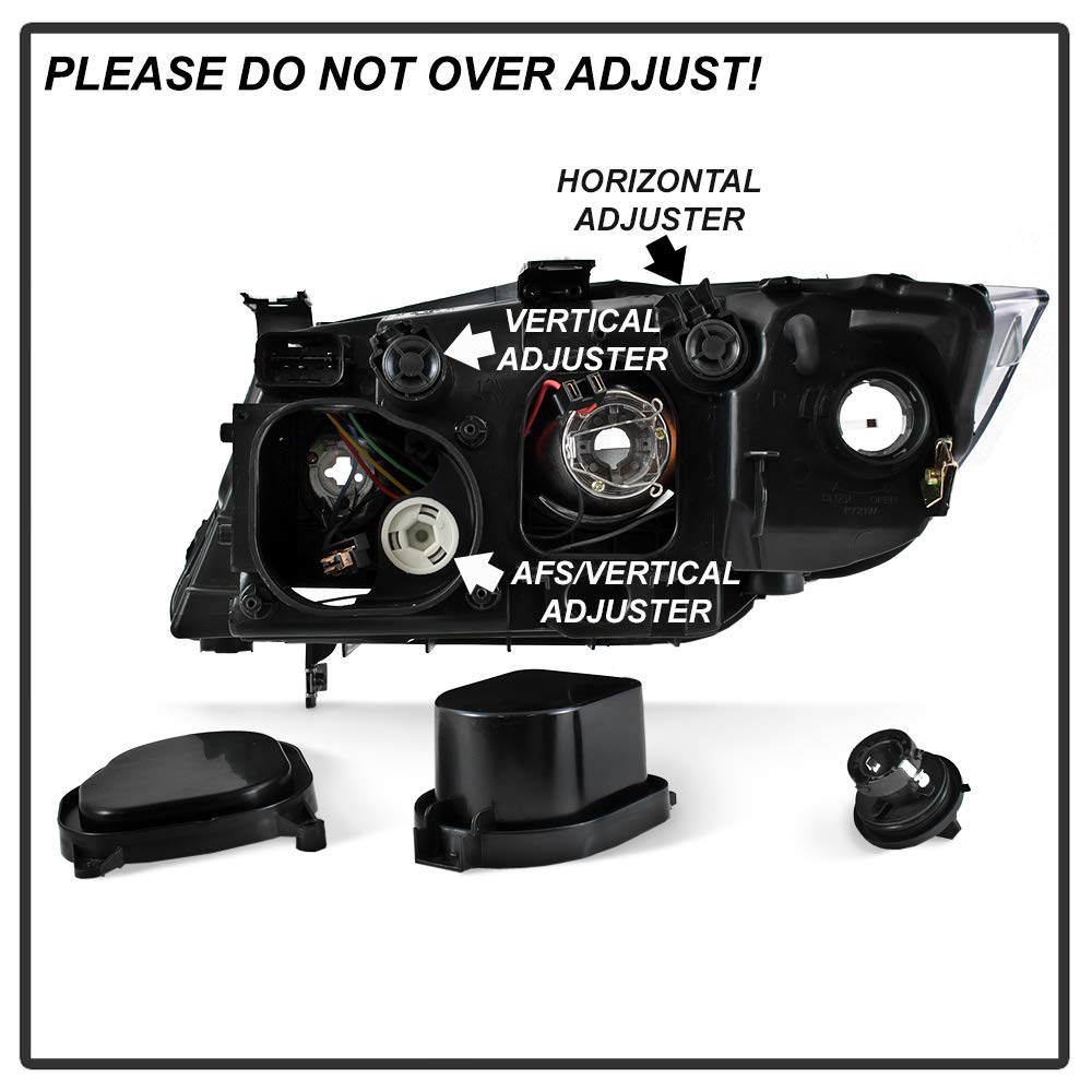 Projector Headlights Xtune (PRO-JH-BE9006-FL-BK) (Akkon)
