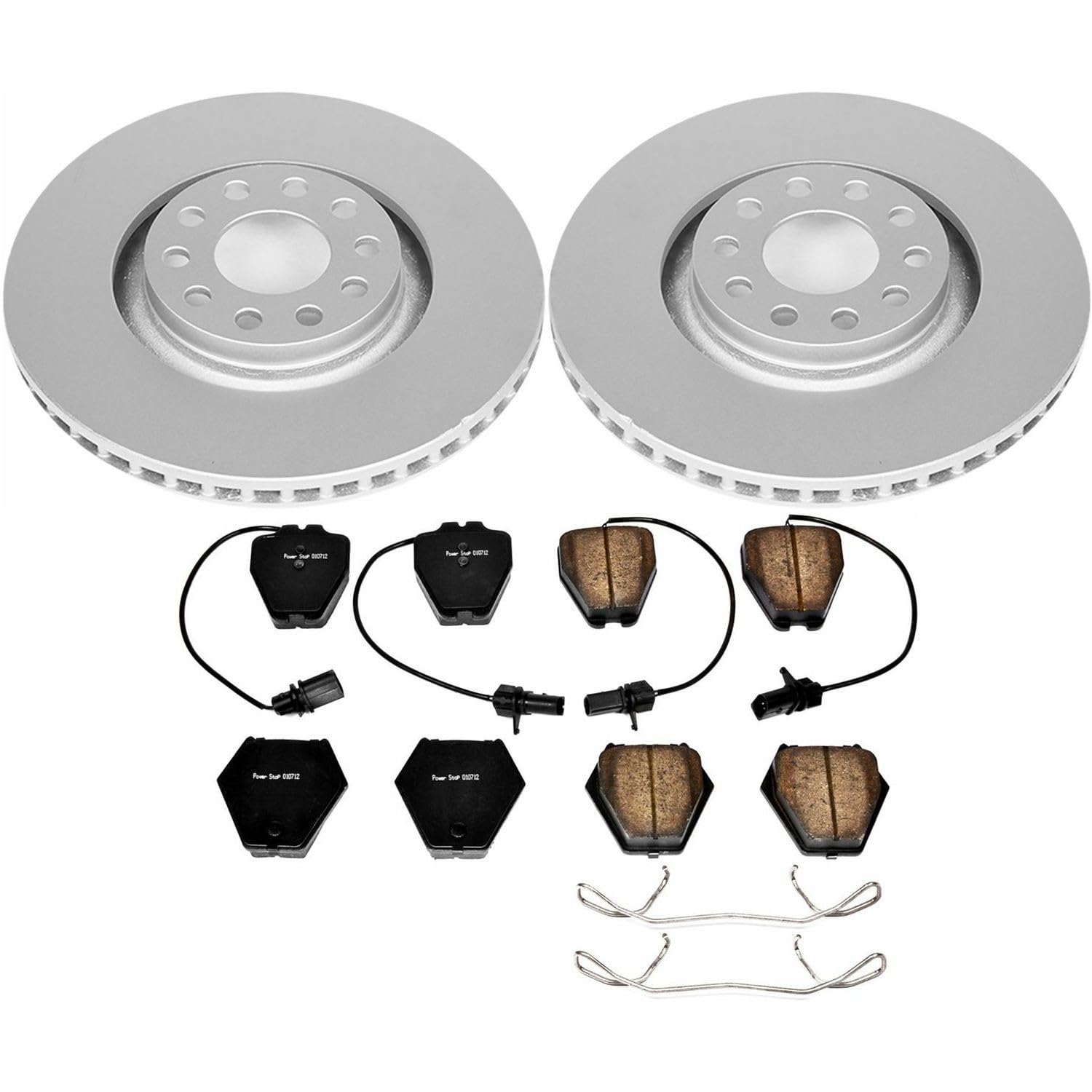 Power Stop Z23 Evolution Geomet Coated Brake Kit For Audi A6 Quattro 2000-2001, Audi Allroad Quattro 2001-2005, Audi S4 2000-2002 [Model Specific]