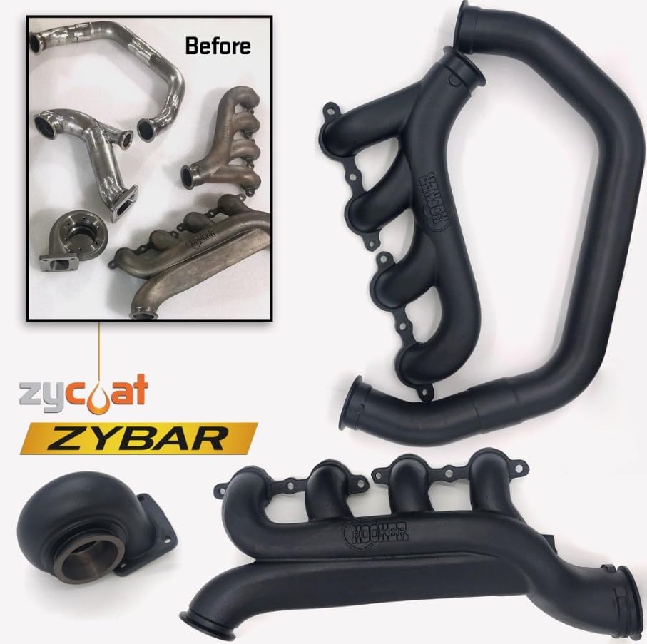 ZyCoat 11016 ZyBar High Temperature Coating - Midnight Black, 16 Ounce
