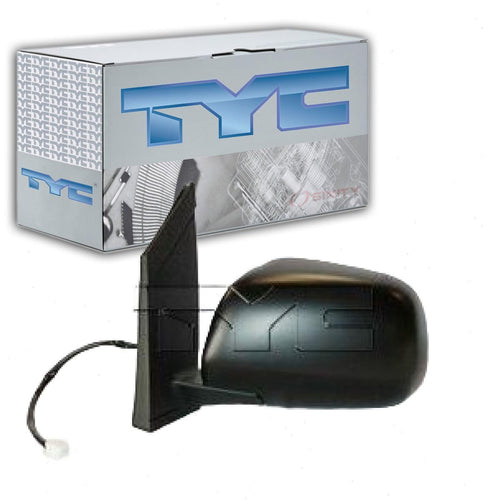 Exterior Mirror TYC 5350132 Textured Black