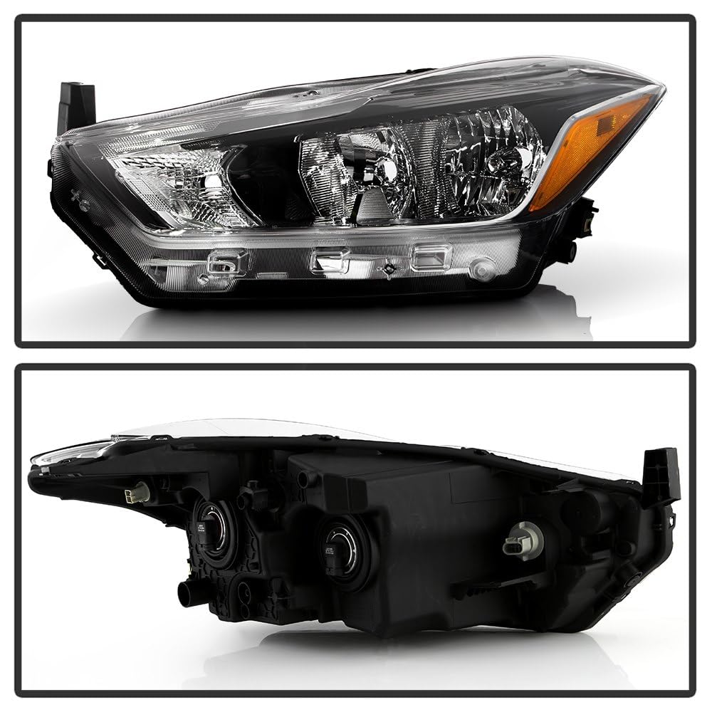 Nissan Kicks 18-20 Spyder (xTune) Halogen Headlight - Low Beam-H11(Included) ; High Beam-H9(Included) ; Signal-3157NA(Included) - OE Left S/SV Model