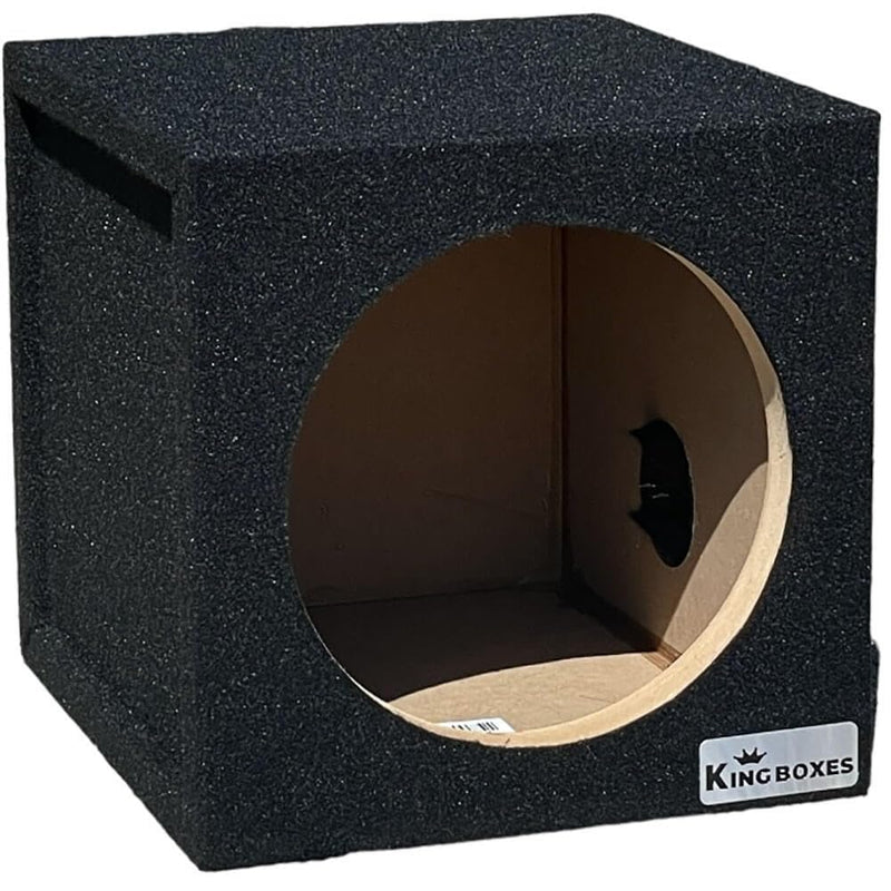 10" King Boxes Universal Carpeted Sealed Subwoofer Box / S10S