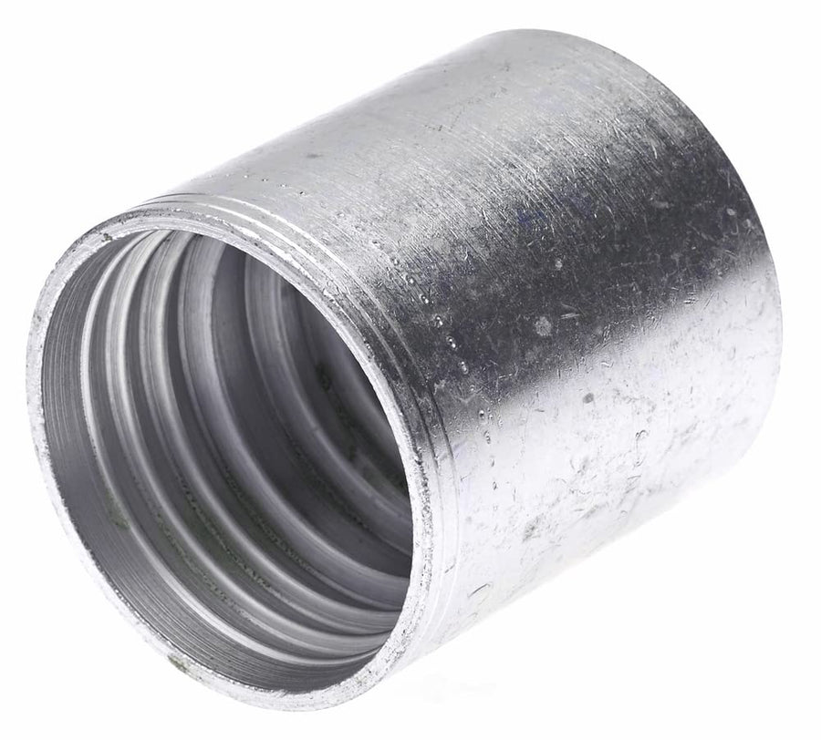 GlobalSpiral Couplings Gates 32GSP1F-2, GS Ferrule for Wire Braid Hose, Zinc Plated Carbon Steel, 3.54", 2" ID