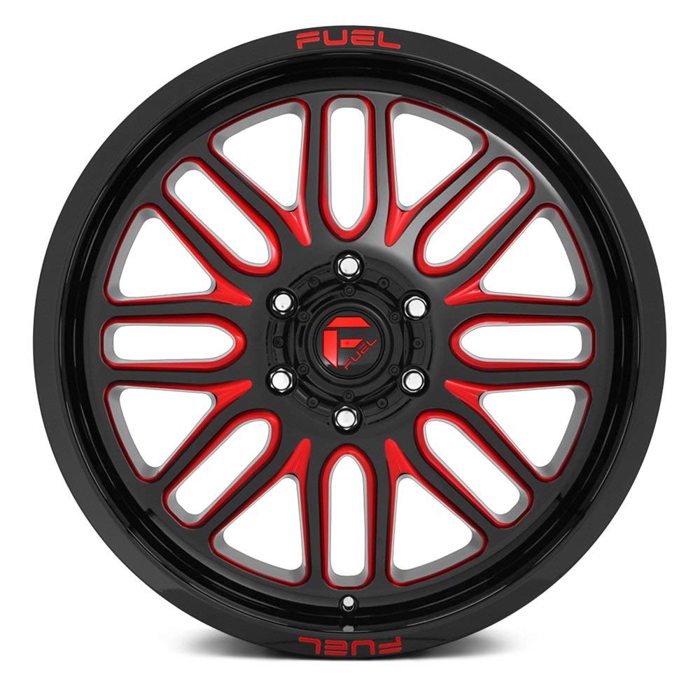 Black FUEL D663 Wheel with Painted (20 x 10. inches /8 x 165 mm, -18 mm Offset)