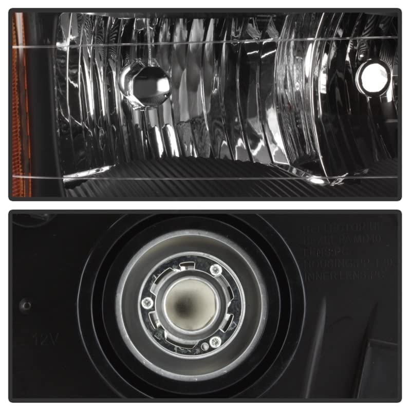 Chevy Headlight Xtune HD-JH-CCOL04-SET-BK Colorado
