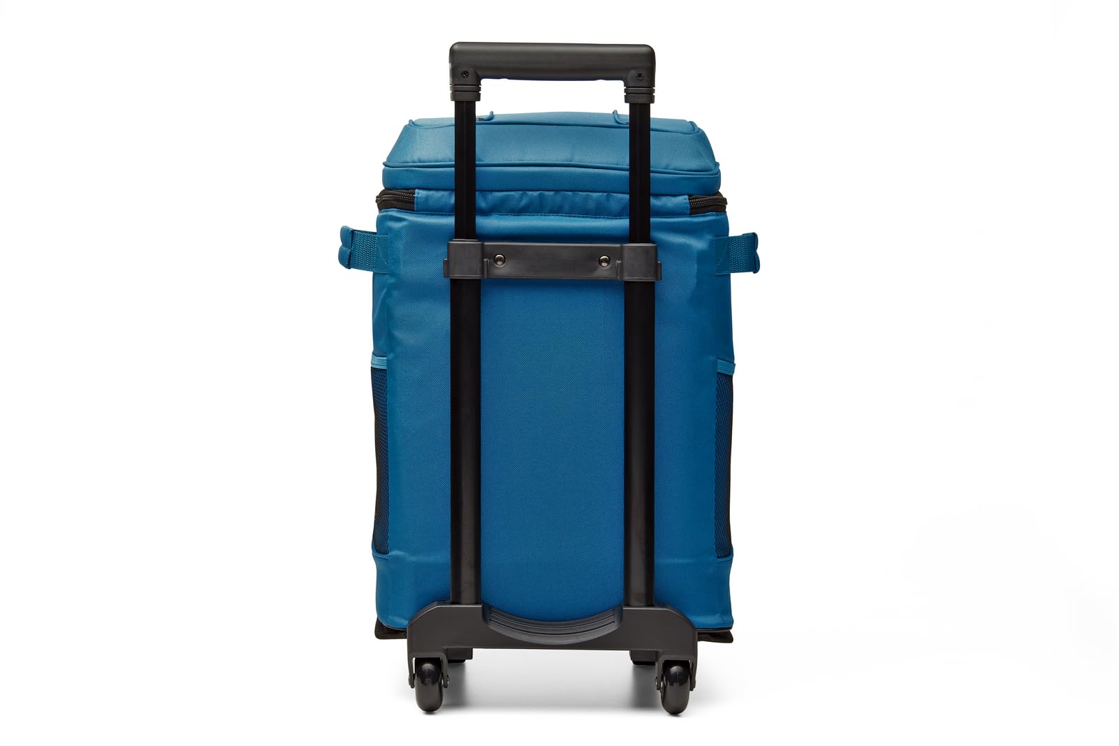 42-Can Coleman Soft Rolling Cooler with Wheels, Leak-Proof Portable Insulated Chiller with 12+ Hour Ice Retention, Made with Recycled Materials