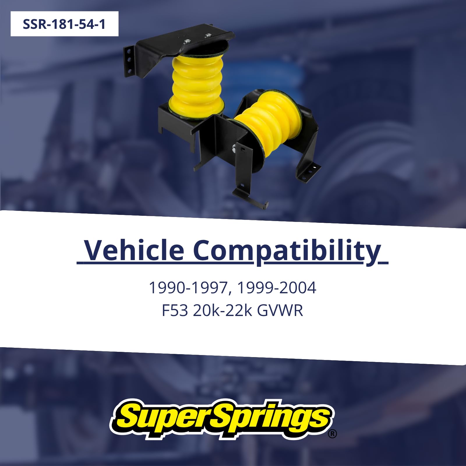 Rear SumoSprings for Ford F-53 SSR-181-54-1