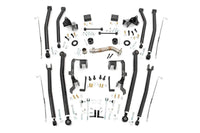 4" Rough Country Long Arm Upgrade Kit for 2007-2018 Jeep Wrangler JK - 78600U